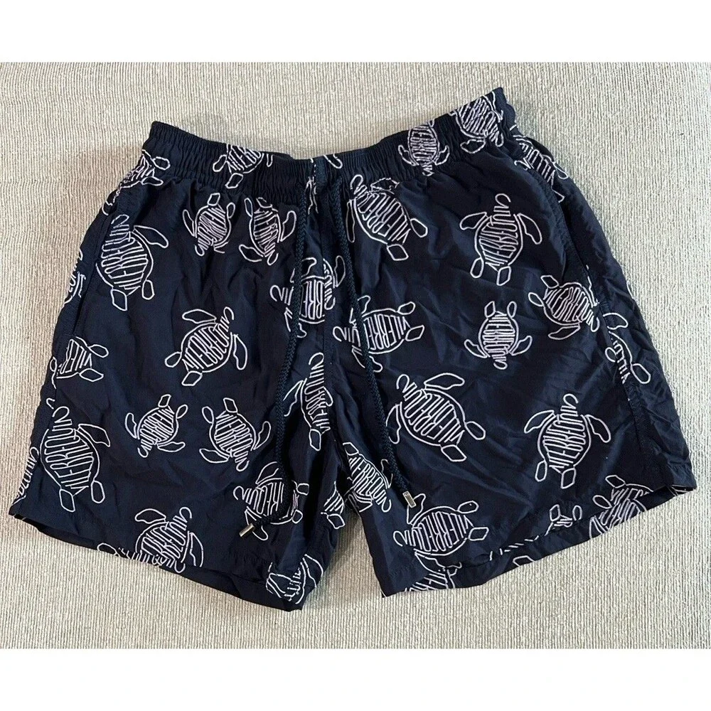 Vilebrequin X Bergdorf Goodman Mens L Limited Edition No 28/75 Swim Trunks Italy